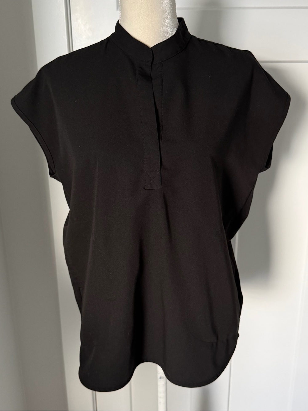 Figs Black Rafaela Scrub Top